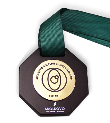 Медаль для турнира по гольфу